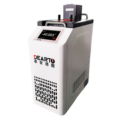 Φορητός λευκός PID αυτόματος έλεγχος ψυγείο / θερμαινόμενο κυκλωτήρα -40-180 βαθμούς C με λάδι μπάνιο