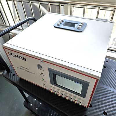 Πλήρης διάσταση γεννήτριας 455mm x 412mm x 205mm Φορητή βαθμονόμηση θάλαμου υγρασίας