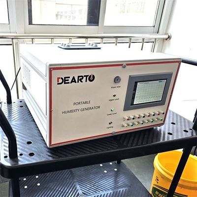 Πλήρης διάσταση γεννήτριας 455mm x 412mm x 205mm Φορητή βαθμονόμηση θάλαμου υγρασίας