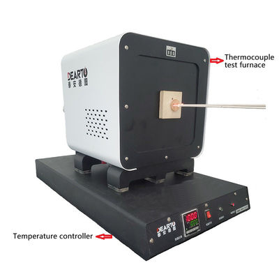 220VAC/50Hz ISO17025 Εργαστήριο δοκιμής βαθμονόμησης θερμοσύνθεσης Φούρνος 300-1200 C