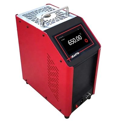 Κόκκινος φορητός έξυπνος ξηρός πηγάδι 50-660 C μέτριας θερμοκρασίας κλιματισμός φούρνος