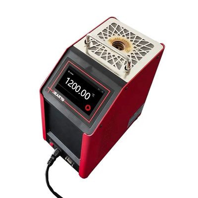Σταθερός ±0,1C/30min Απόδοση 1200 C Κλιμακωτής θερμοκρασίας ξηρού πηγάδι για βιομηχανικό