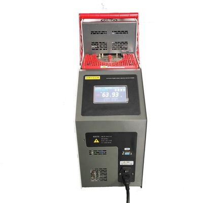 Φορητό PID αυτοέλεγχος θερμοστατικό αλατόλουτρο 180-560C 30kg 0.01C Ανάλυση οθόνης